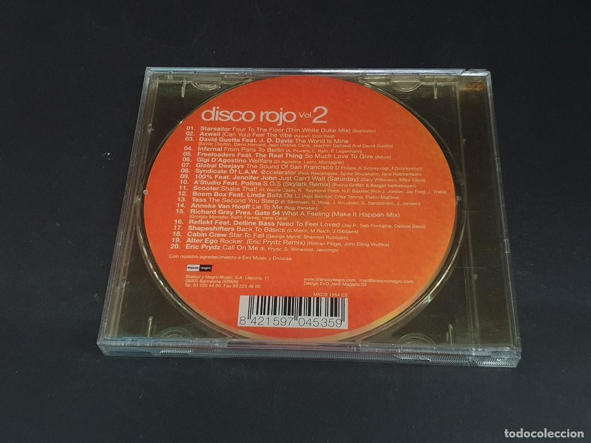 CDs de m&uacute;sica: CD DISCO ROJO VOL. 2 - Foto 3