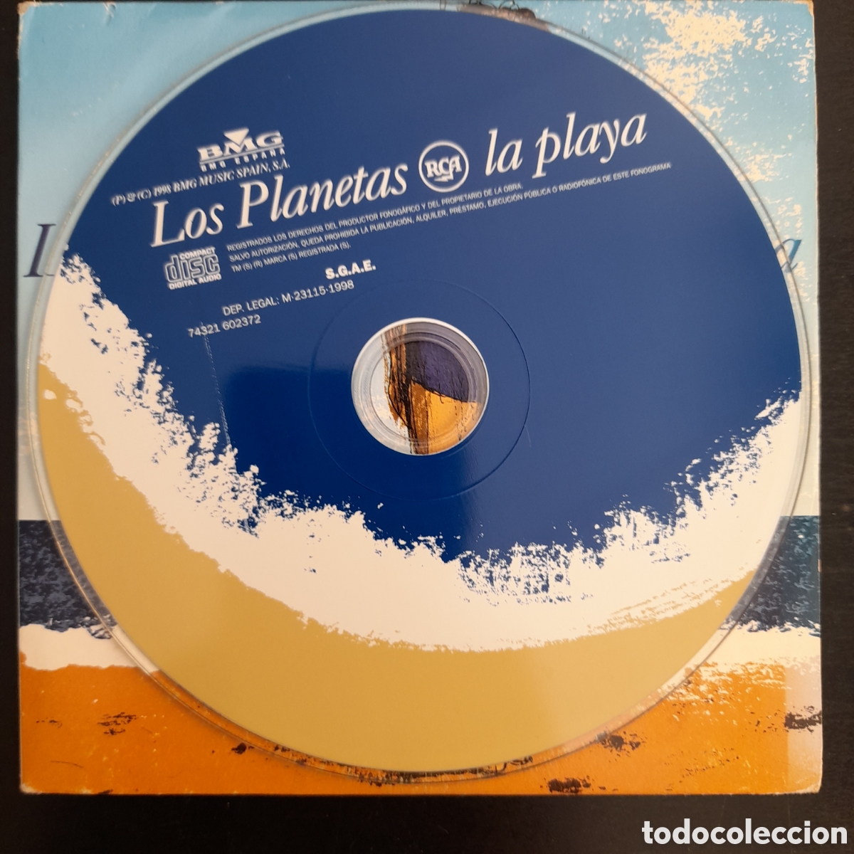 CDs de m&uacute;sica: Los Planetas &ndash; La Playa. CD, Single - Foto 3