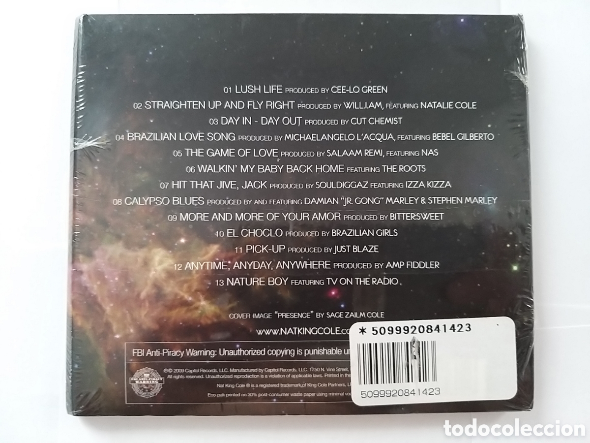 CDs de m&uacute;sica: NAT KING COLE - RE:GENERATIONS CD - Foto 3