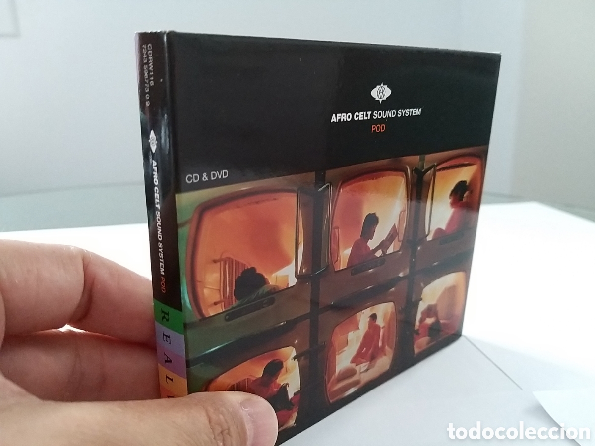 CDs de m&uacute;sica: AFRO CELT SOUND SYSTEM - POD - 2 CD SET FROM REAL WORLD - Foto 3