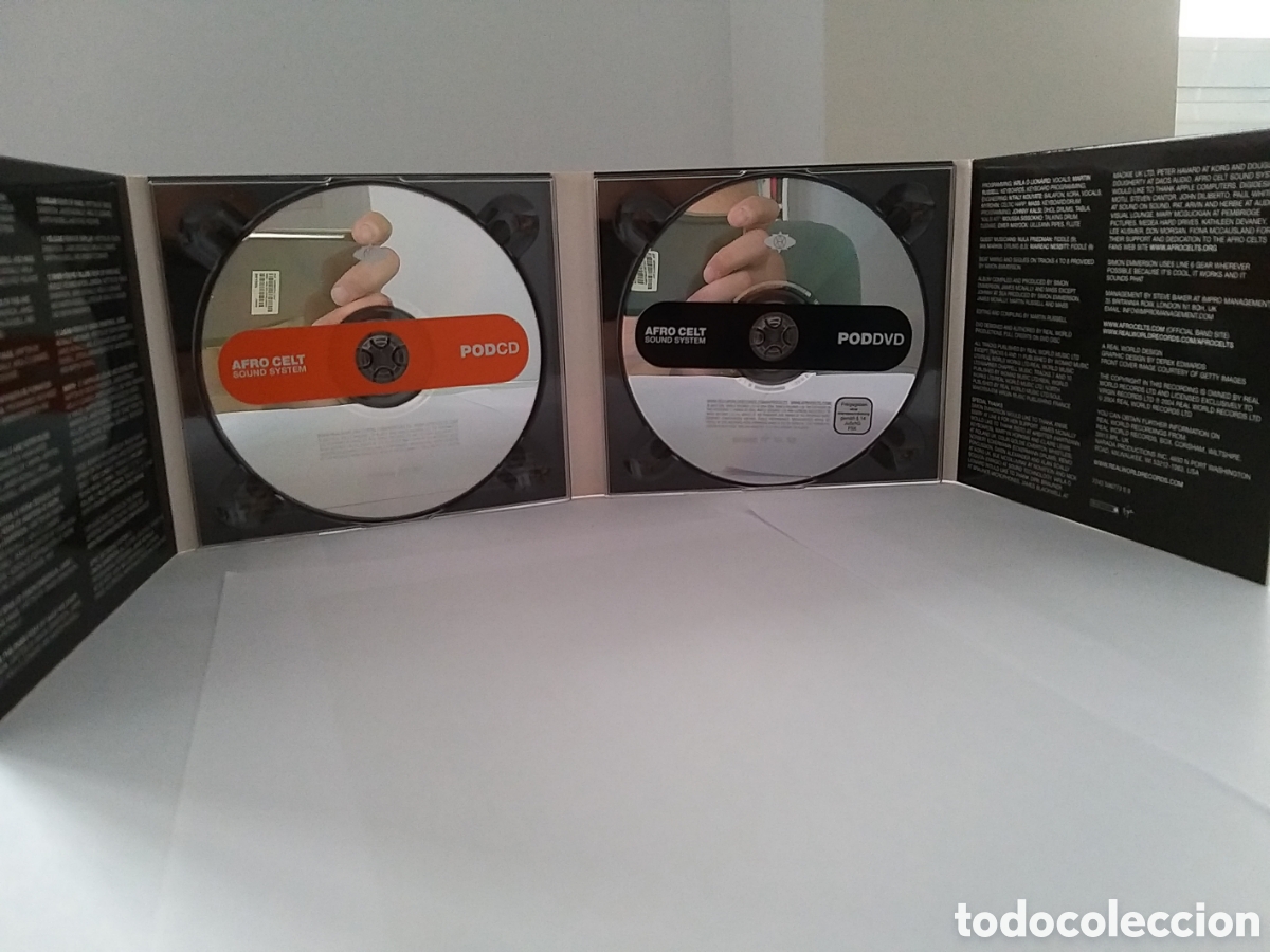 CDs de m&uacute;sica: AFRO CELT SOUND SYSTEM - POD - 2 CD SET FROM REAL WORLD - Foto 5