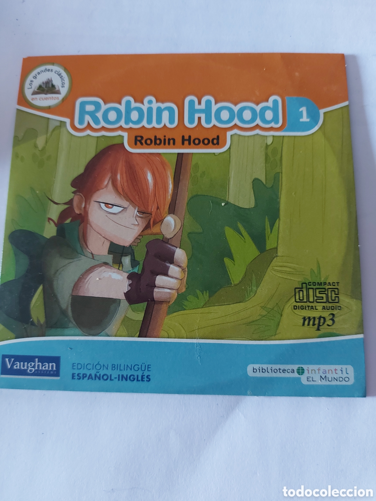 CDs de M&uacute;sica: CUENTO ROBIN HOOD EN INGLES-ESPA&Ntilde;OL DISC MP3