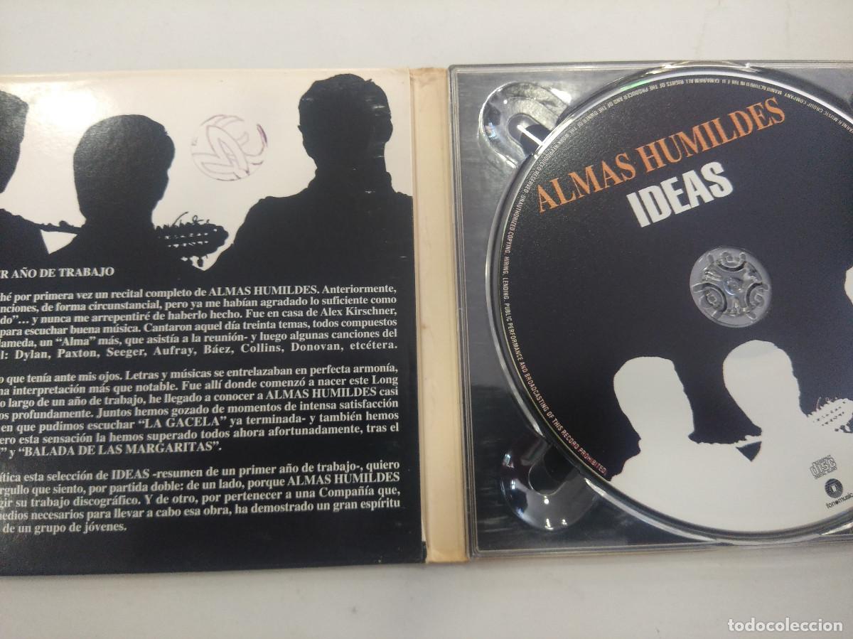 CDs de m&uacute;sica: IDEAS/ALMAS HUMILDES/CD DIGIPACK. - Foto 2