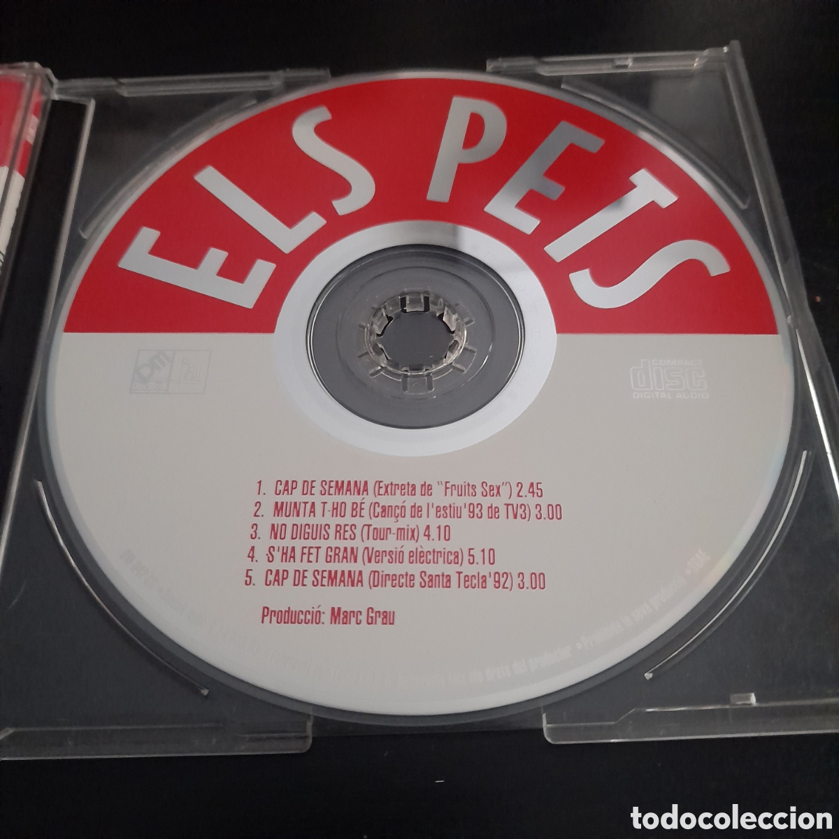 CDs de m&uacute;sica: Els Pets &ndash; Cap De Setmana. CD, EP 1993 - Foto 2
