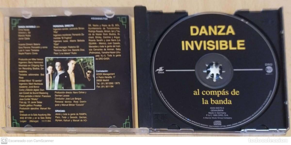 CDs de m&uacute;sica: DANZA INVISIBLE (AL COMPAS DE LA BANDA) CD 1995 - Foto 3