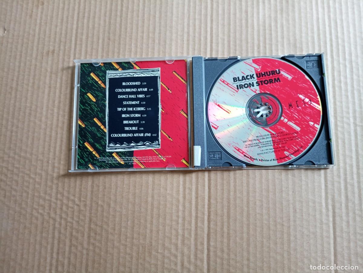 CDs de m&uacute;sica: BLACK UHURU - IRON STORM CD 1991 - Foto 2