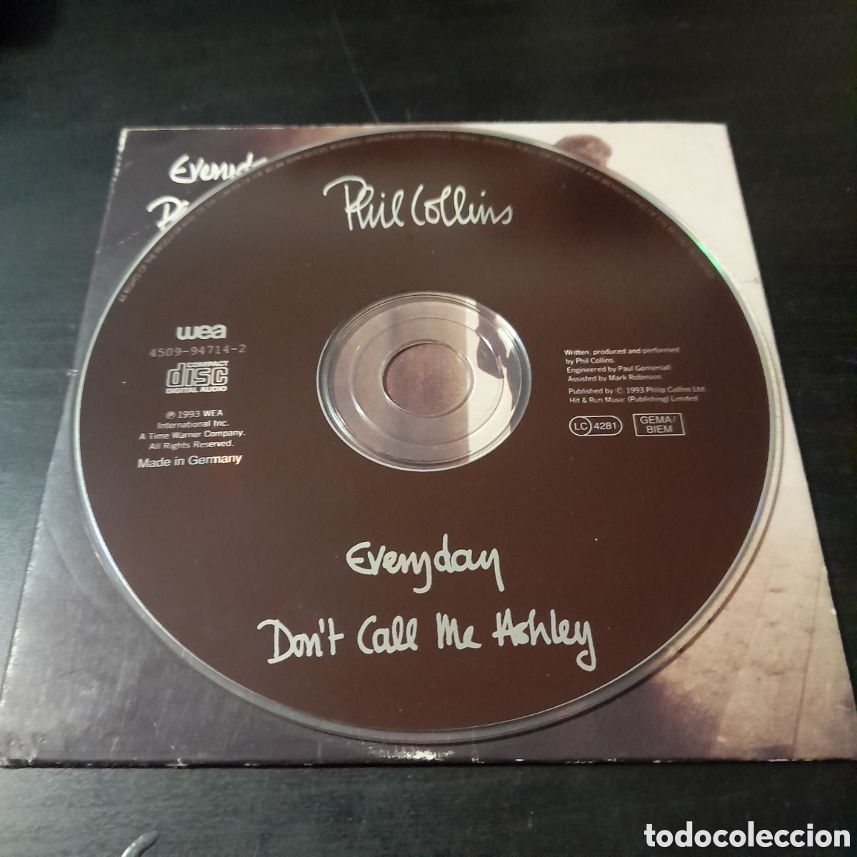 CDs de m&uacute;sica: Phil Collins &ndash; Everyday. CD, Single 1994 Europa - Foto 3