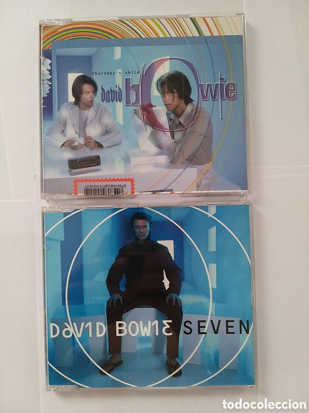 CDs de m&uacute;sica: DAVID BOWIE - THURSDAYS CHILD & SEVEN - 2 CD SET - Foto 1