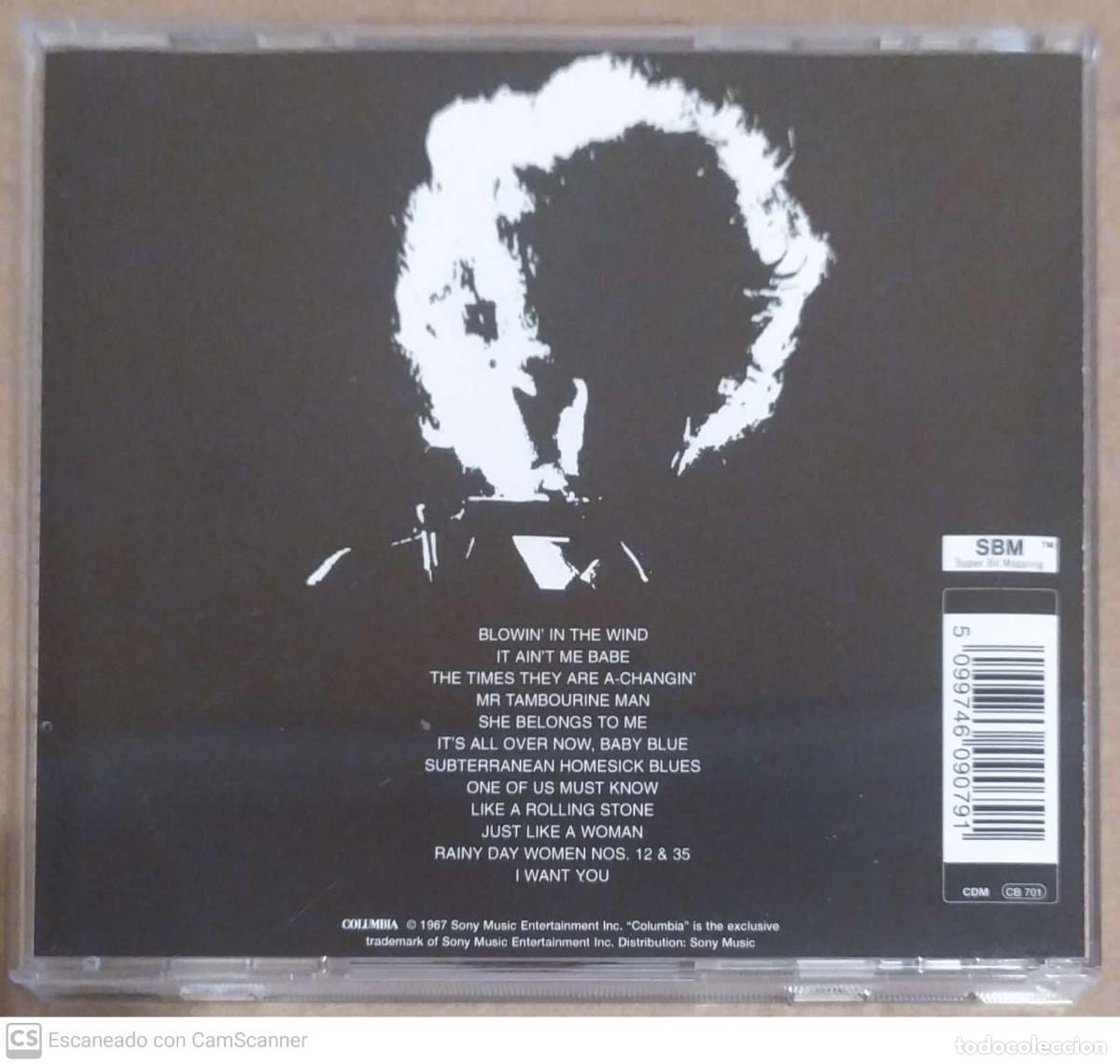 CDs de m&uacute;sica: BOB DYLAN (GREATEST HITS) CD - Foto 2