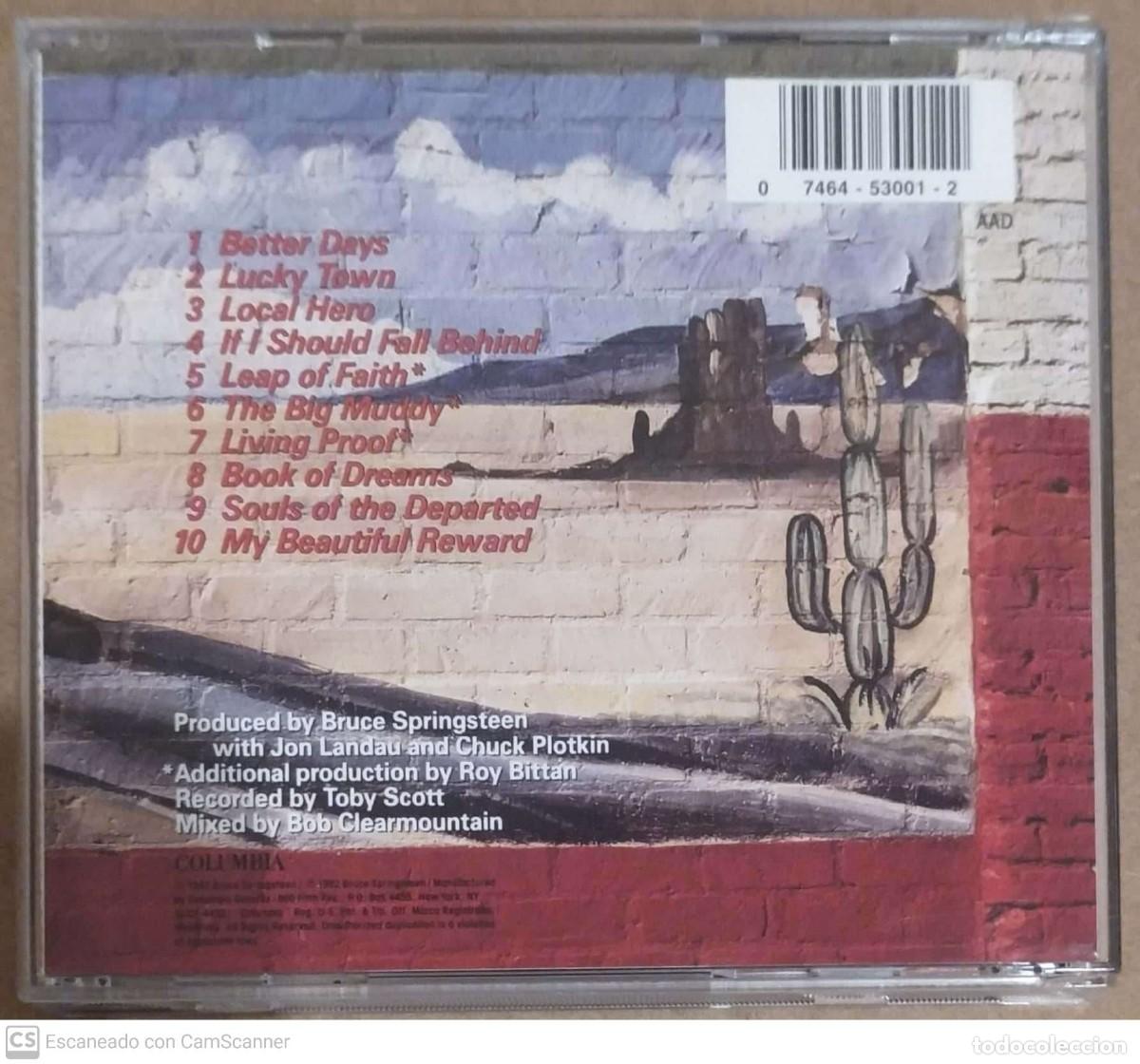 CDs de m&uacute;sica: BRUCE SPRINGSTEEN (LUCKY TOWN) CD 1992 - Foto 2