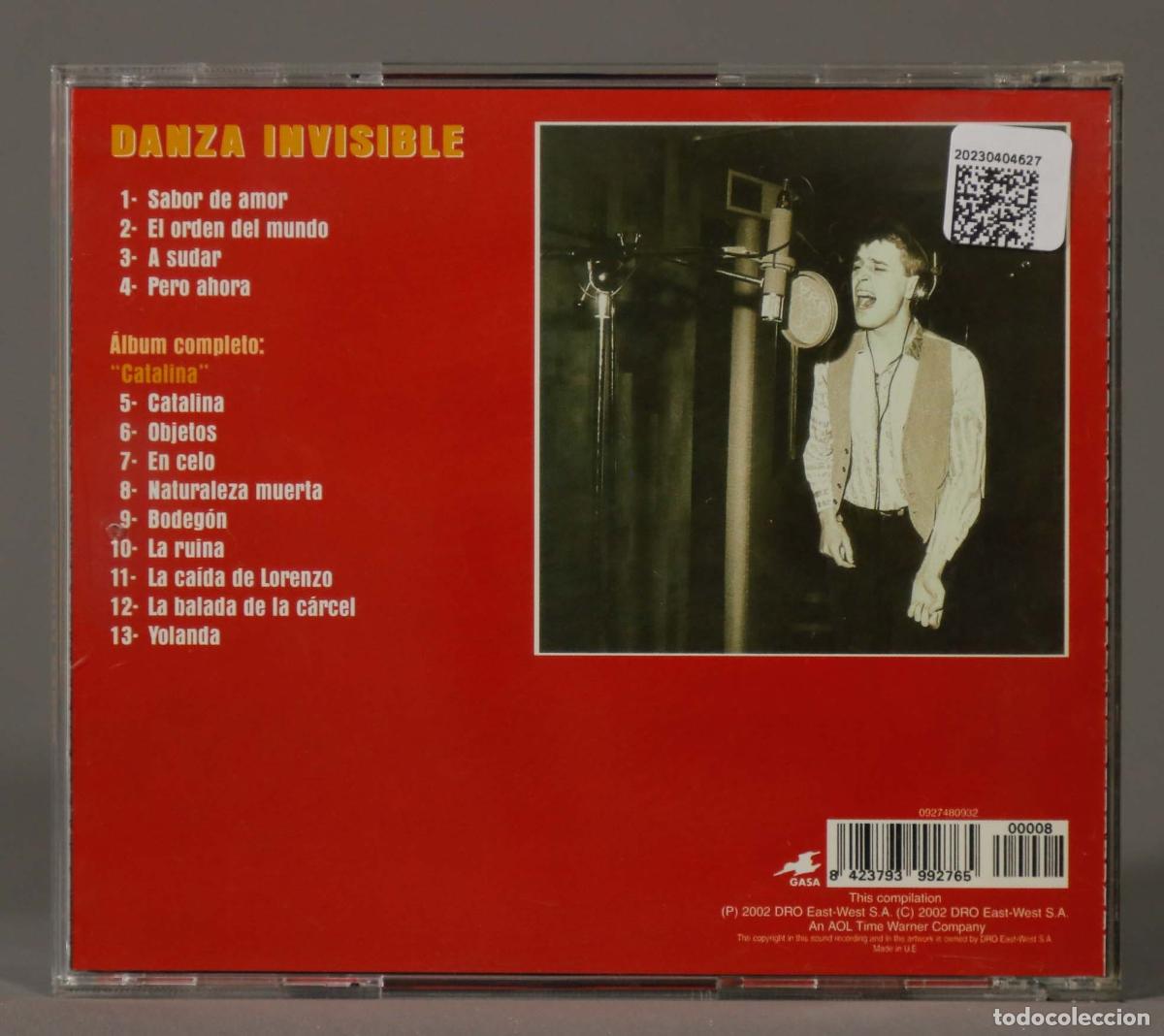 CDs de m&uacute;sica: CD. DANZA INVISIBLE. CATALINA - Foto 2