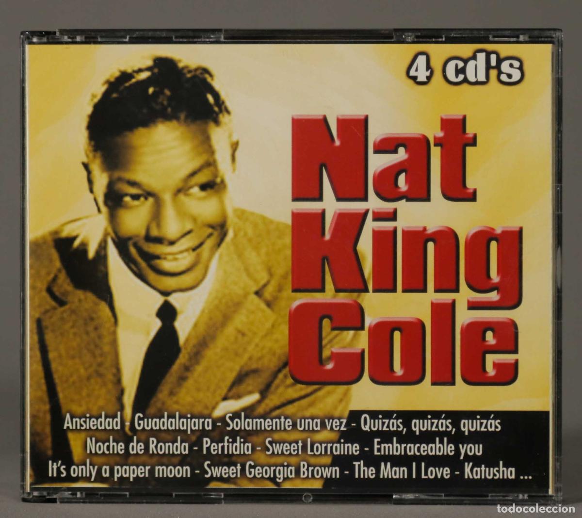 CDs de m&uacute;sica: 4 CD. NAT KING COLE - Foto 1