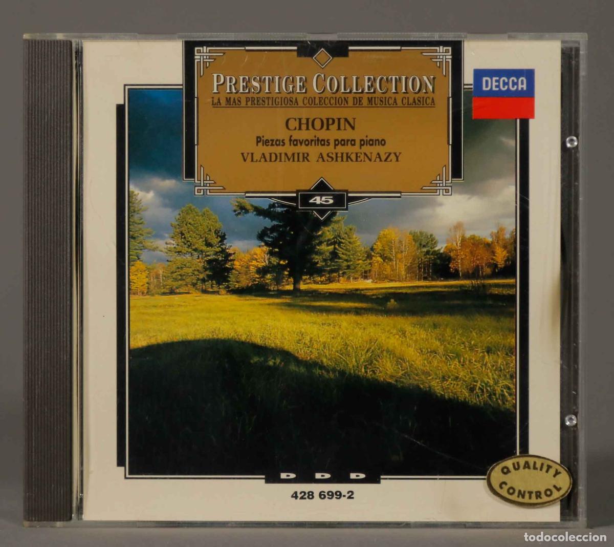 CDs de m&uacute;sica: CD. CHOPIN. ASHKENAZY - Foto 1