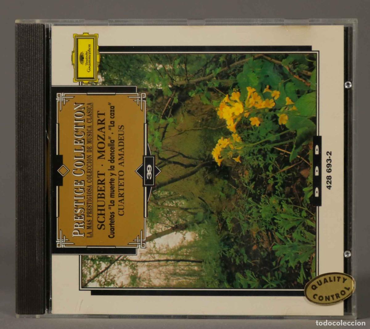 CDs de m&uacute;sica: CD. SCHUBERT. MOZART. AMADEUS - Foto 1