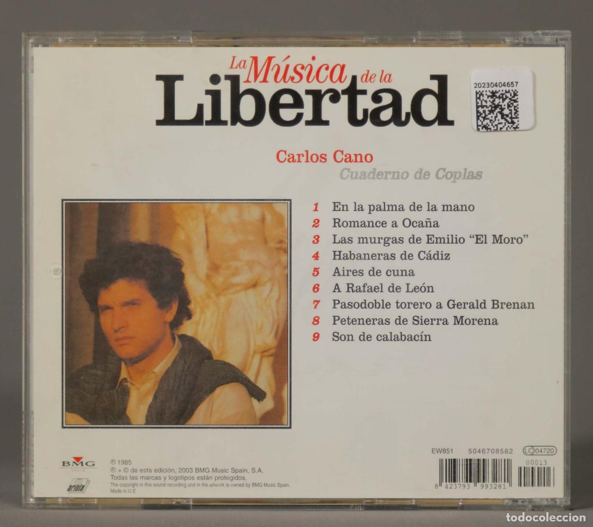 CDs de m&uacute;sica: CD. CUADERNO DE COPLAS. CARLOS CANO - Foto 2