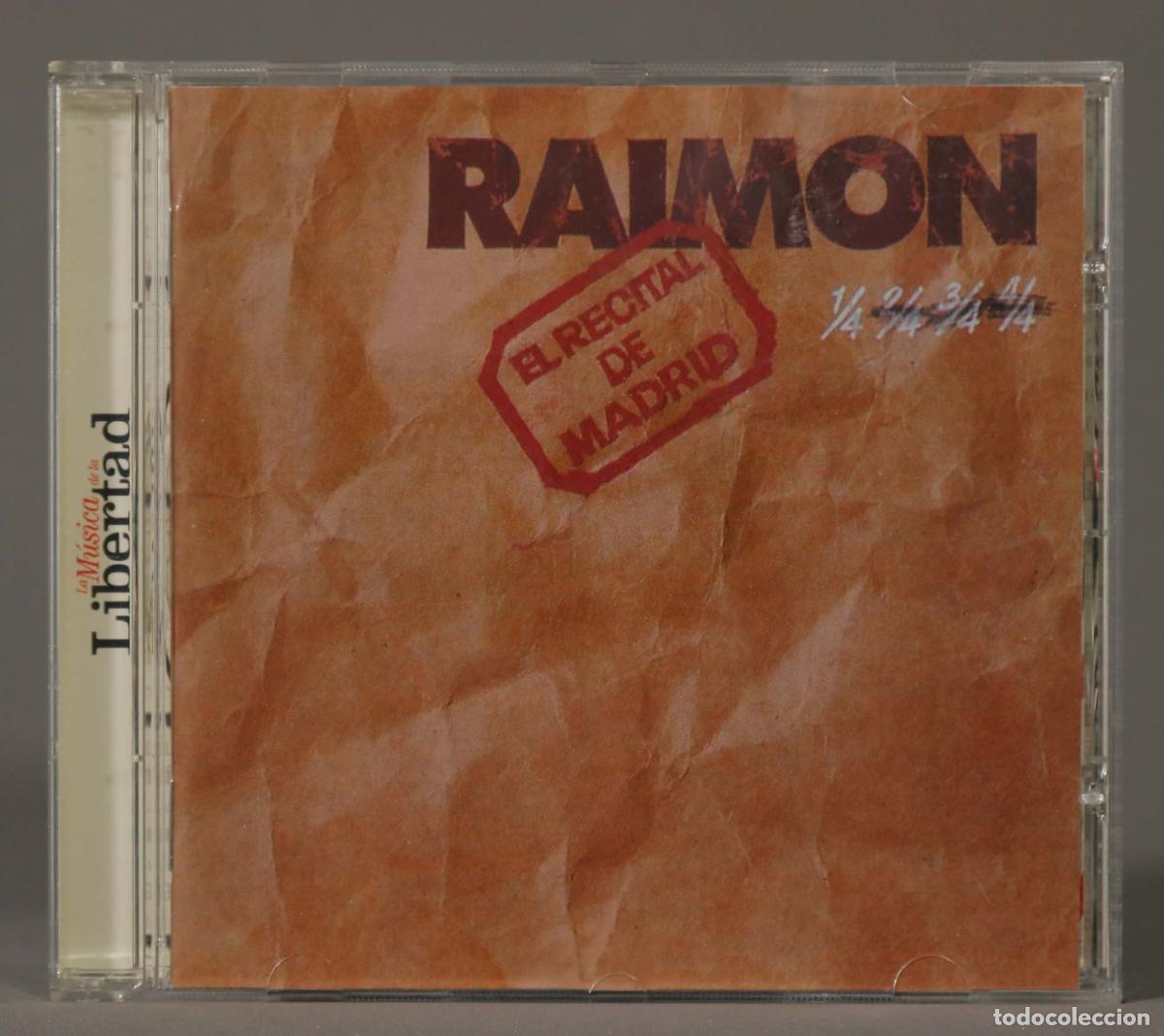 CDs de m&uacute;sica: CD. EL RECITAL DE MADRID. RAIMON - Foto 1