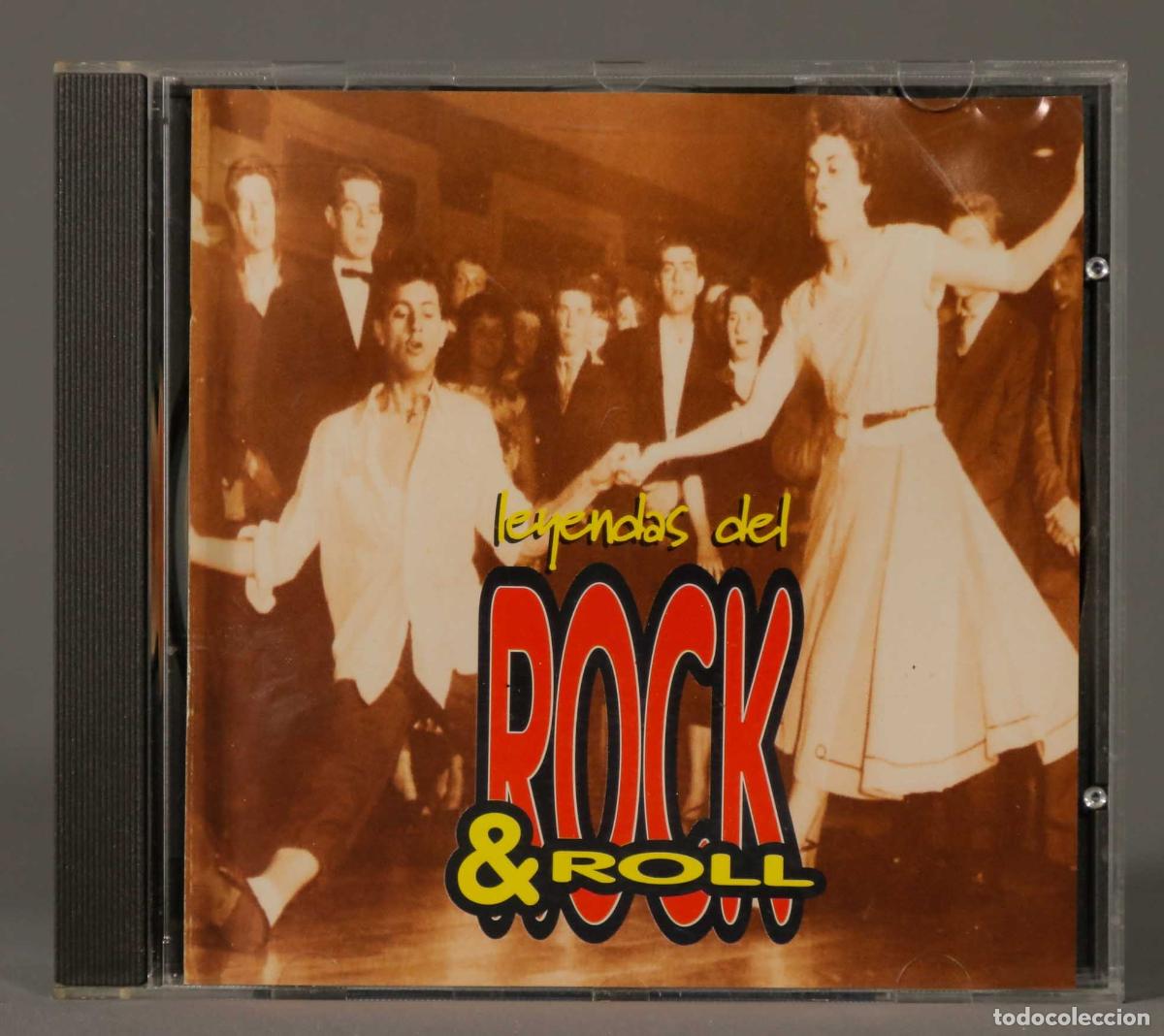 CDs de m&uacute;sica: CD. LEYENDAS DEL ROCK AND ROLL - Foto 1