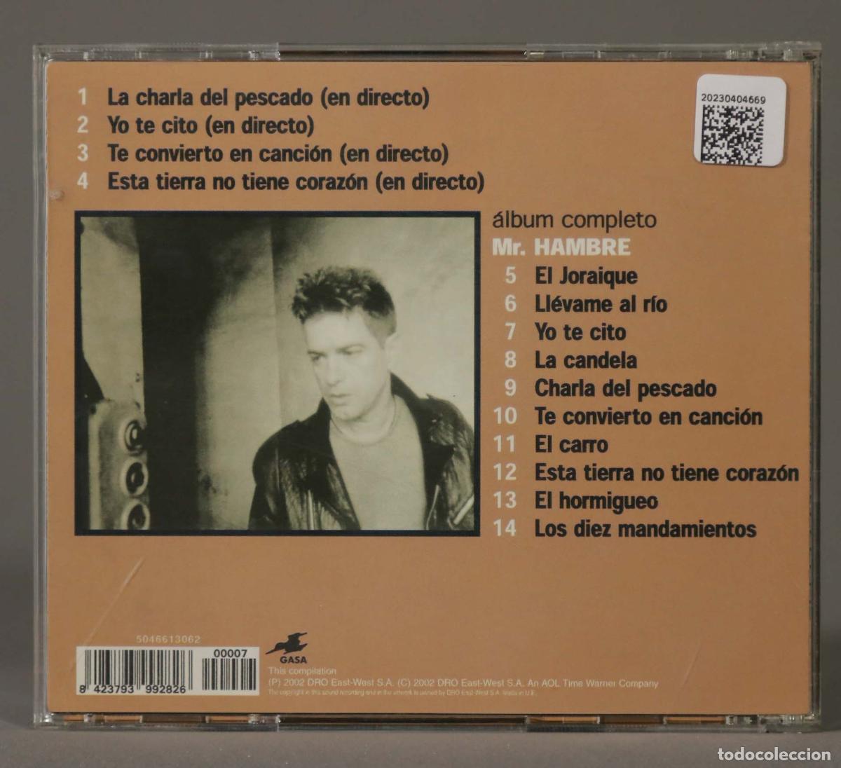 CDs de m&uacute;sica: CD. MR. HAMBRE. JUAN PERRO - Foto 2