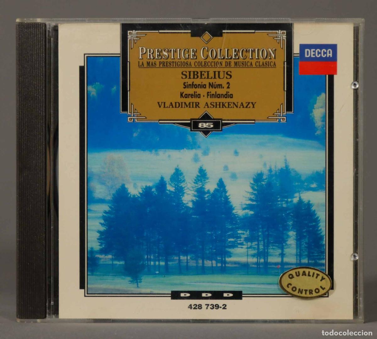 CDs de m&uacute;sica: CD. SIBELIUS. ASHKENAZY - Foto 1