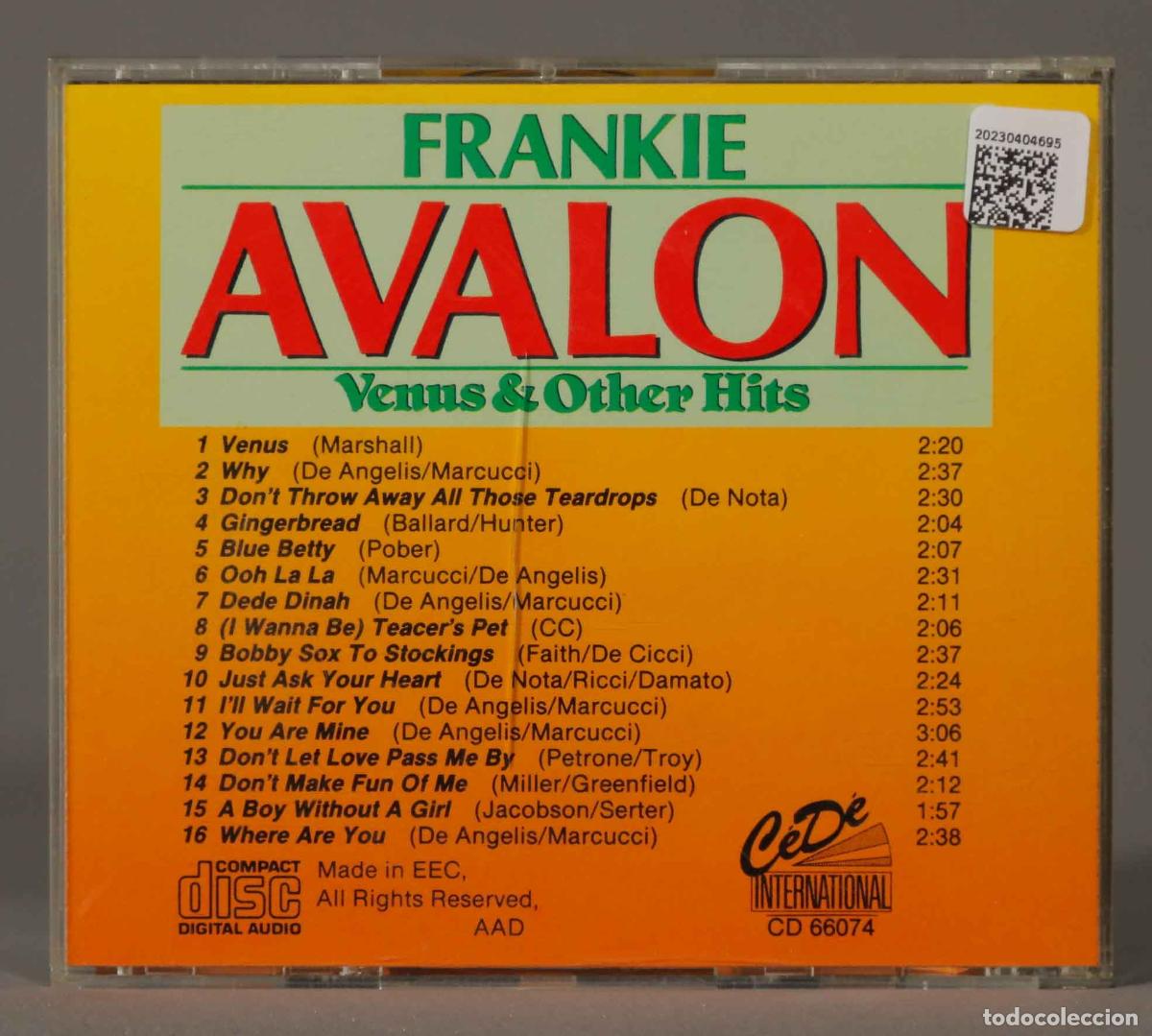 CDs de m&uacute;sica: CD. AVALON. VENUS AND OTHER HITS - Foto 2