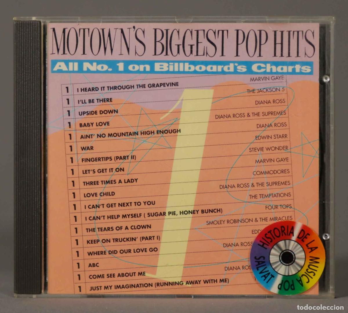 CDs de m&uacute;sica: CD. MOTOWN&acute;S BIGGEST POP HITS - Foto 1
