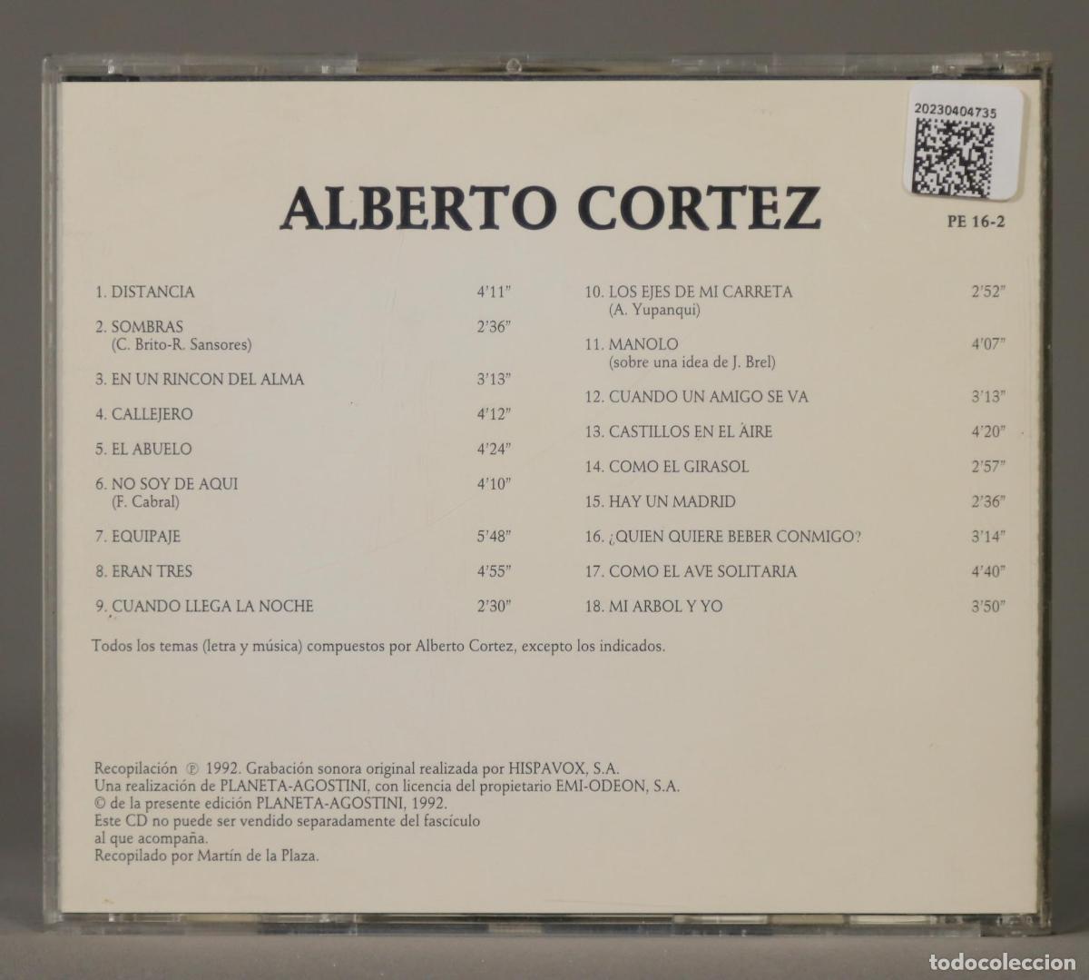 CDs de m&uacute;sica: CD. ALBERTO CORTEZ - Foto 2