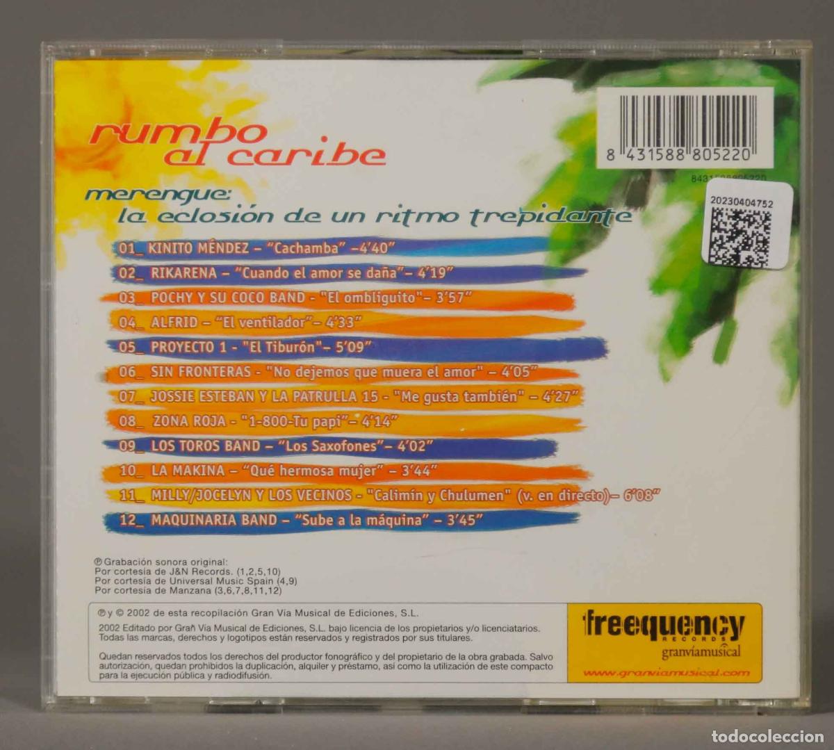 CDs de m&uacute;sica: CD. Merengue, La Eclosi&oacute;n De Un Ritmo Trepidante - Foto 2