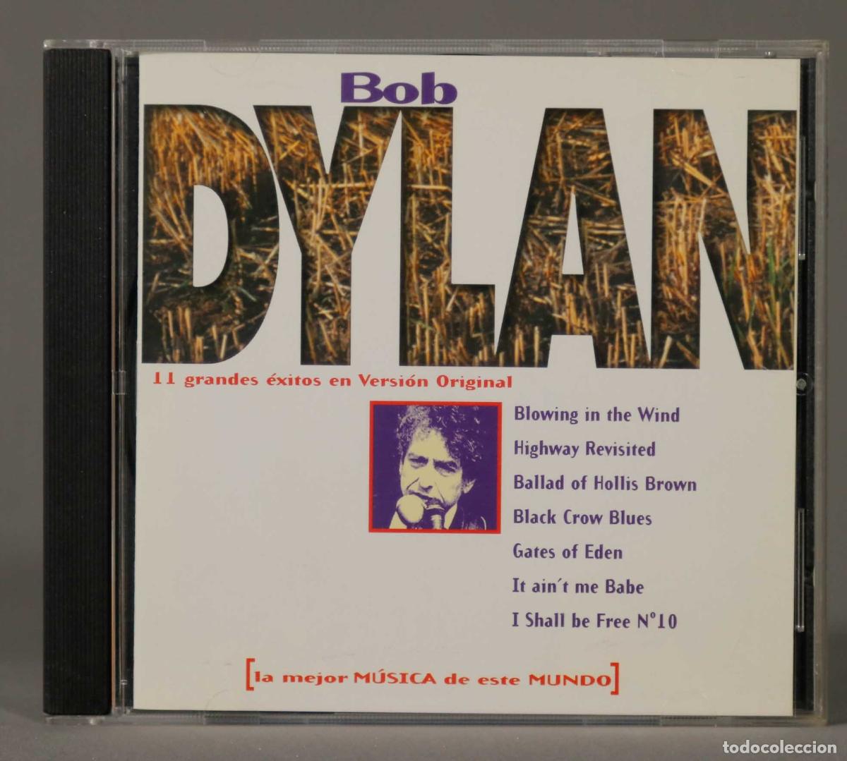 CDs de m&uacute;sica: CD. Bob Dylan &ndash; 11 Grandes &Eacute;xitos En Versi&oacute;n Original - Foto 1