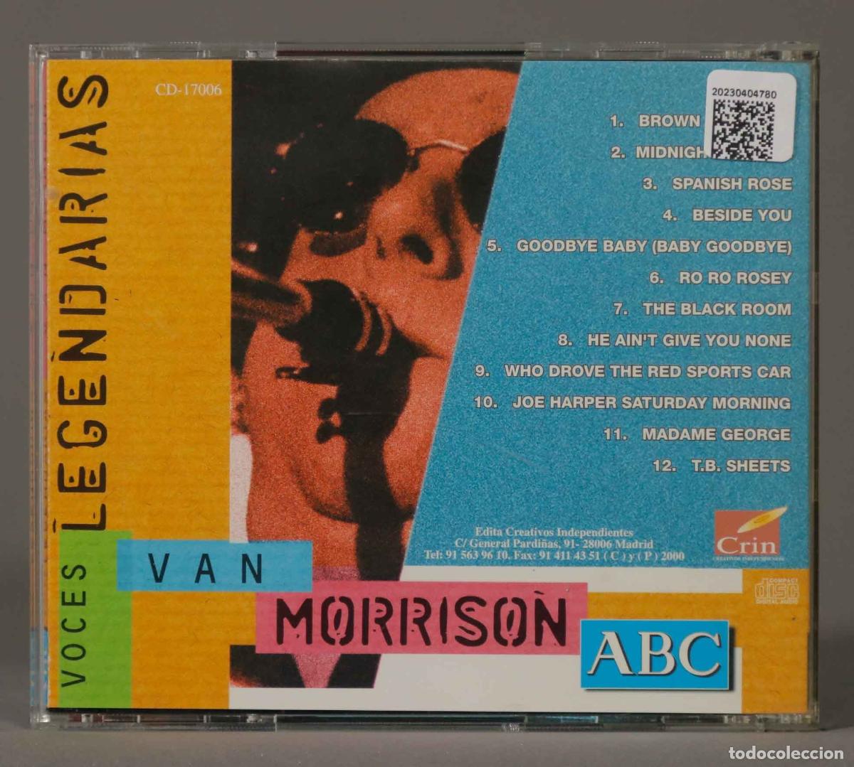 CDs de m&uacute;sica: CD. VAN MORRISON. VOCES LEGENDARIAS - Foto 2