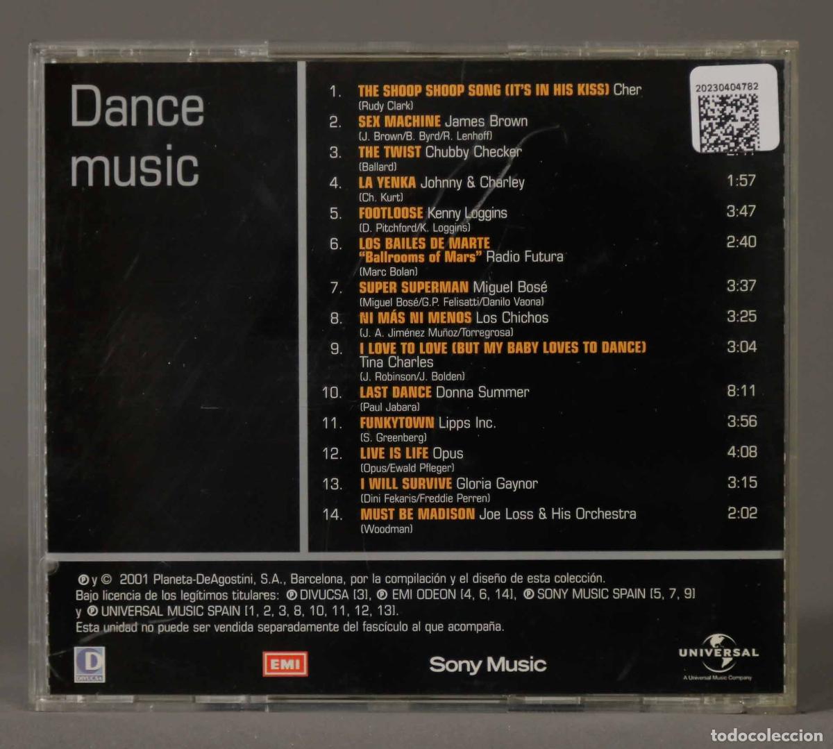 CDs de m&uacute;sica: CD. DANCE MUSIC. YESTERDAY - Foto 2