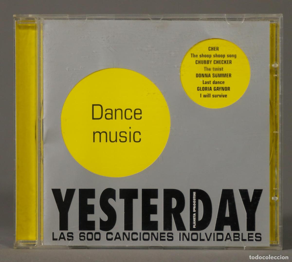 CDs de m&uacute;sica: CD. DANCE MUSIC. YESTERDAY - Foto 1