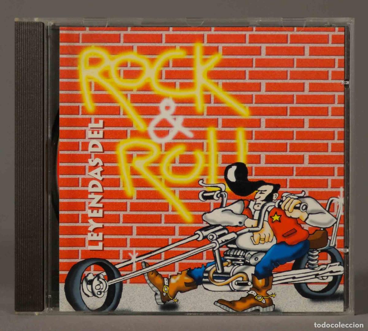 CDs de m&uacute;sica: CD. LEYENDAS DEL ROCK AND ROLL - Foto 1