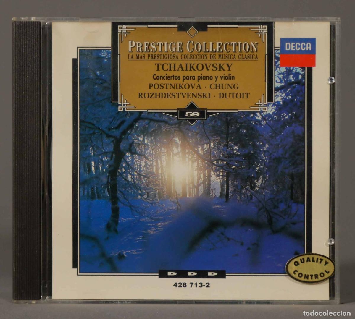 CDs de m&uacute;sica: CD. TCHAIKOVSKY. DUTOIT. 59. PRESTIGE COLLECTION - Foto 1