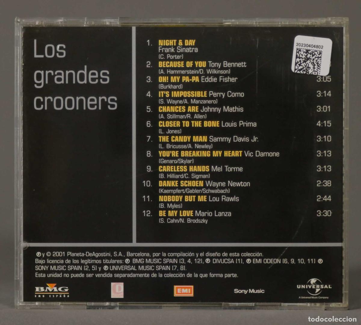 CDs de m&uacute;sica: CD. LOS GRANDES CROONES. YESTERDAY - Foto 2
