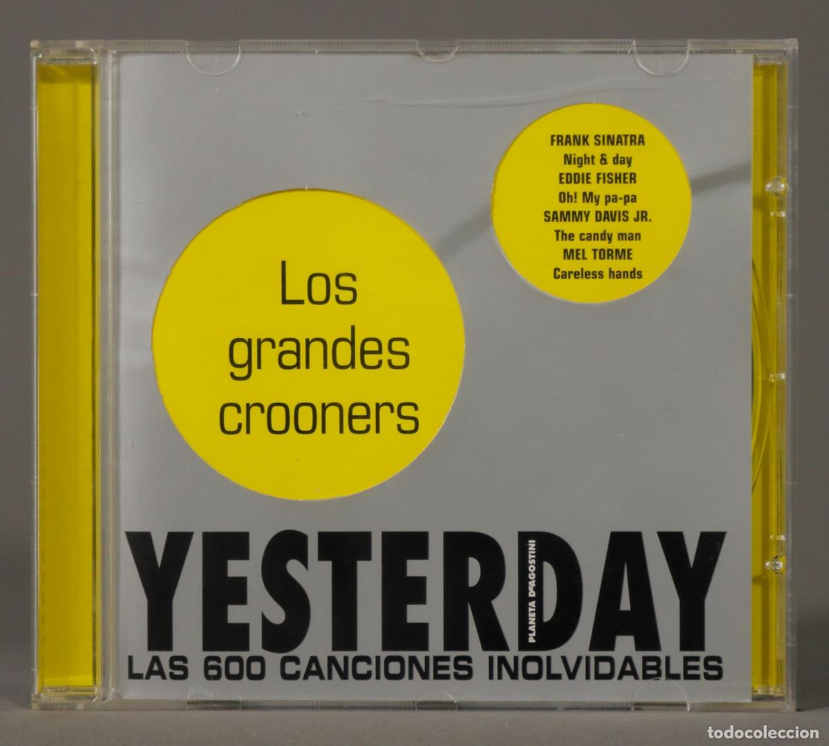 CDs de m&uacute;sica: CD. LOS GRANDES CROONES. YESTERDAY - Foto 1
