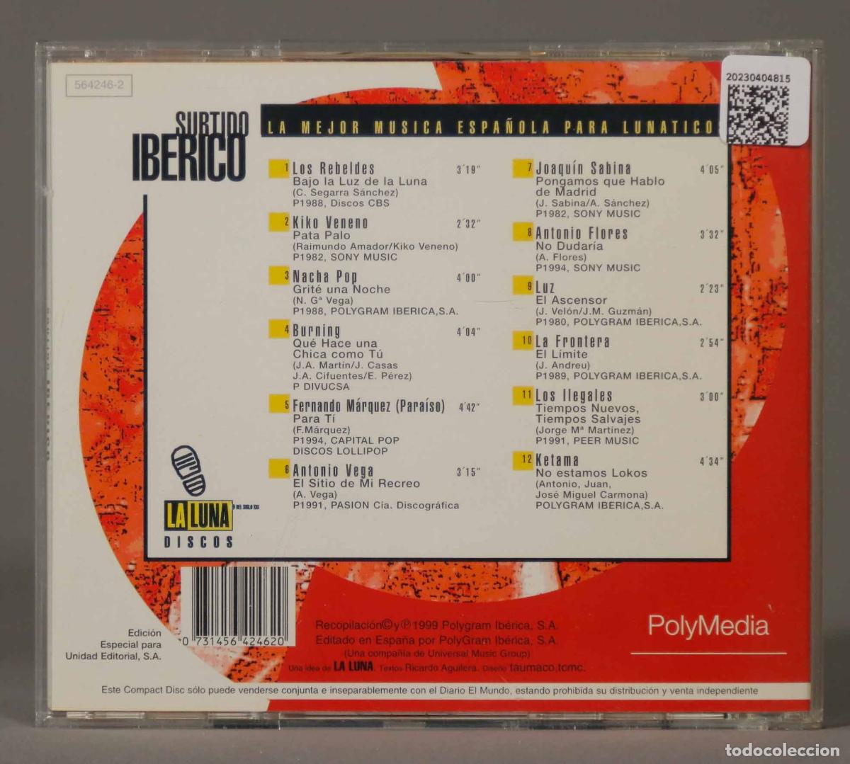 CDs de m&uacute;sica: CD. Surtido Ib&eacute;rico - Foto 2
