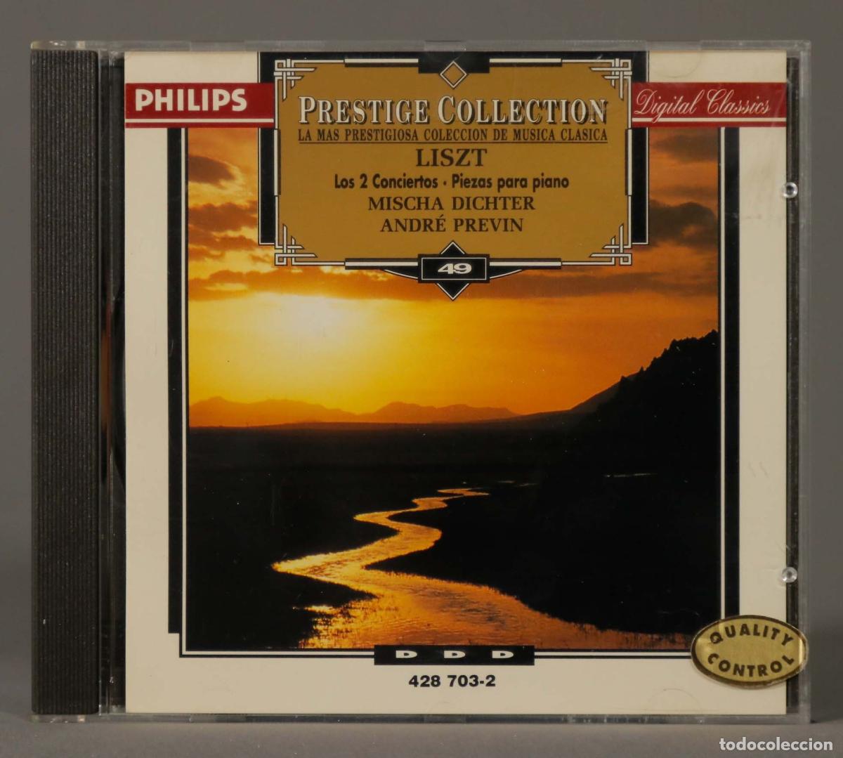 CDs de m&uacute;sica: CD. LISZT. PREVIN. 49. PRESTIGE COLLECTION - Foto 1