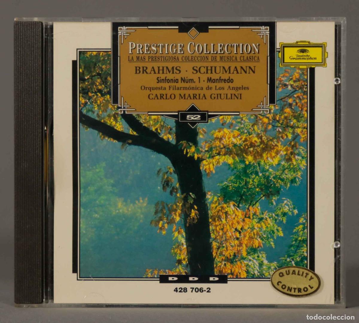 CDs de m&uacute;sica: CD. SCHUMANN. GIULINI. 52. PRESTIGE COLLECTION - Foto 1