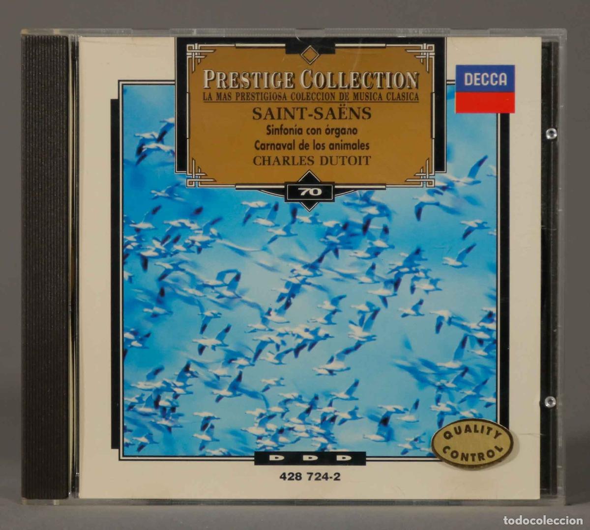CDs de m&uacute;sica: CD. SAINT-SAENS. DUTOIT. 70. PRESTIGE COLLECTION - Foto 1