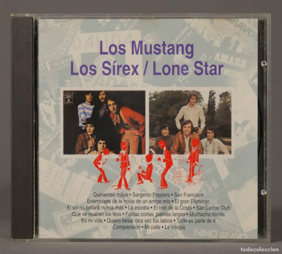 CDs de m&uacute;sica: CD. LOS MUSTANG. LOS SIREX. LONE STAR - Foto 1