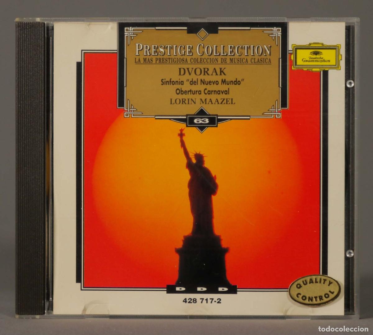 CDs de m&uacute;sica: CD. DVORAK. MAAZEL. 63. PRESTIGE COLLECTION - Foto 1