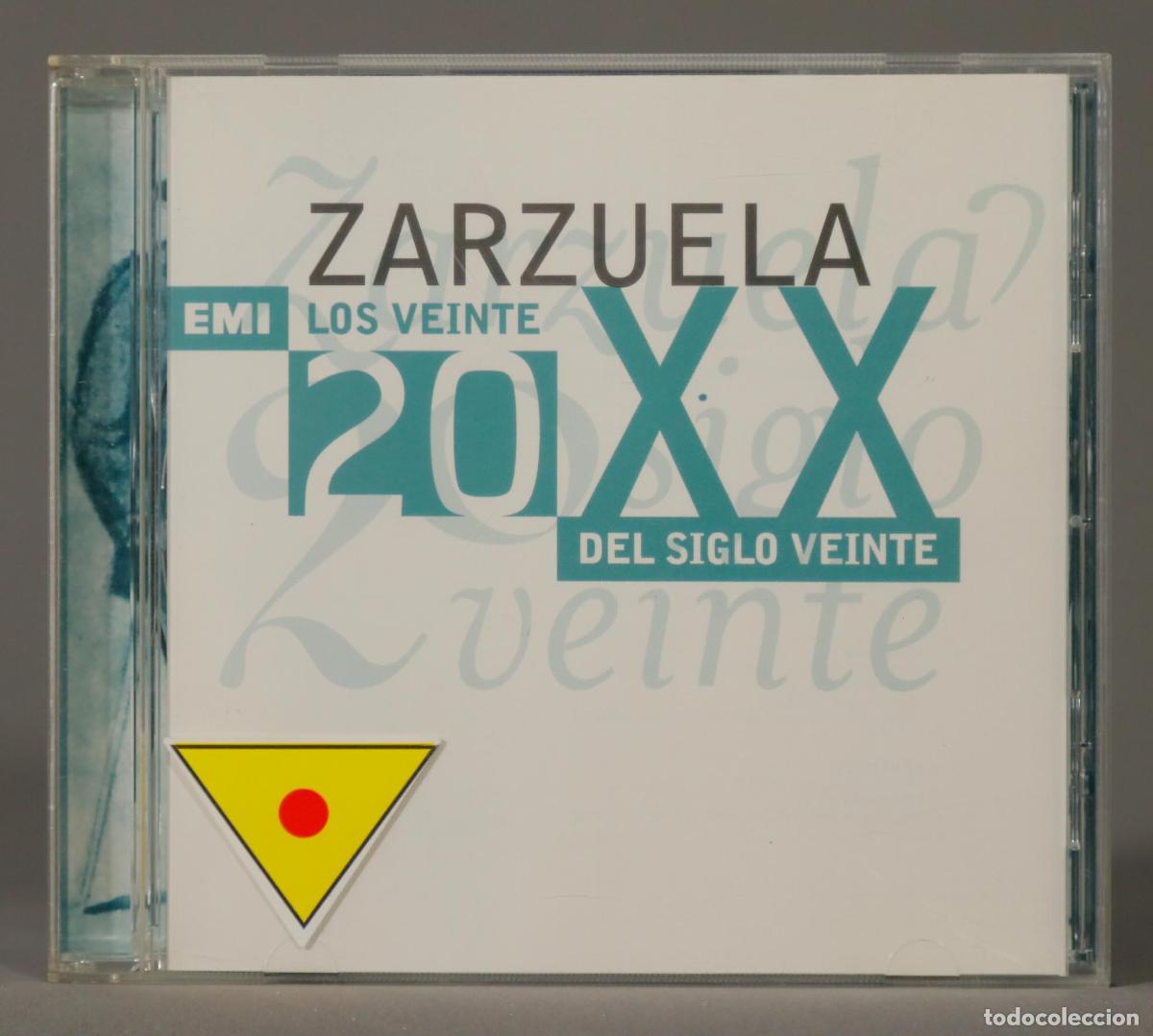 CDs de Musique: CD. ZARZUELA. LOS 20 DEL SIGLO XX