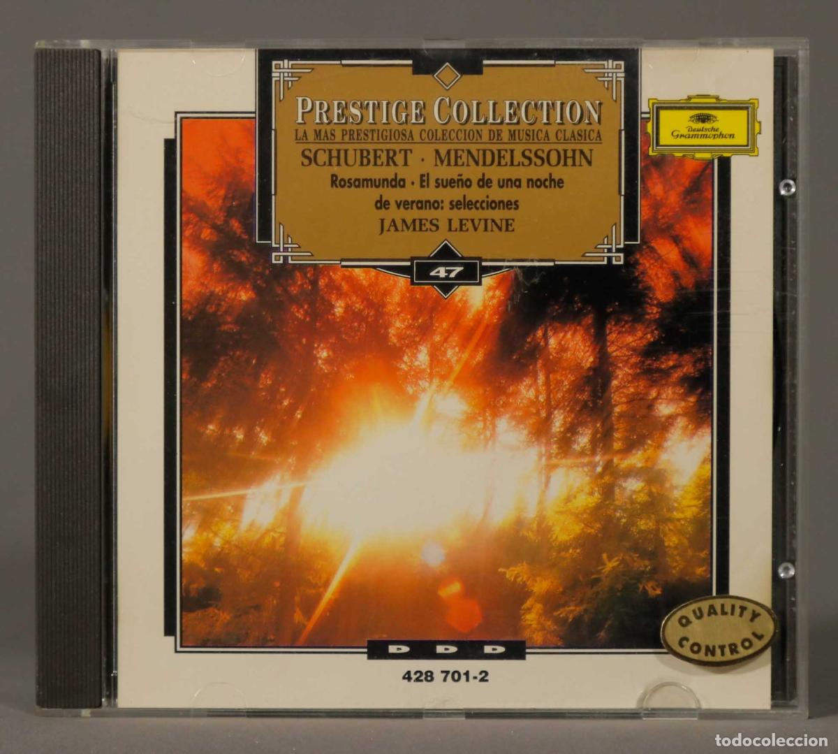 CDs de m&uacute;sica: CD. SCHUBERT. LEVINE. 47. PRESTIGE COLLECTION - Foto 1
