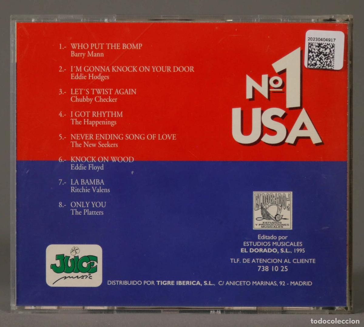CDs de m&uacute;sica: CD. N1 EN USA. VOL. 2 - Foto 2