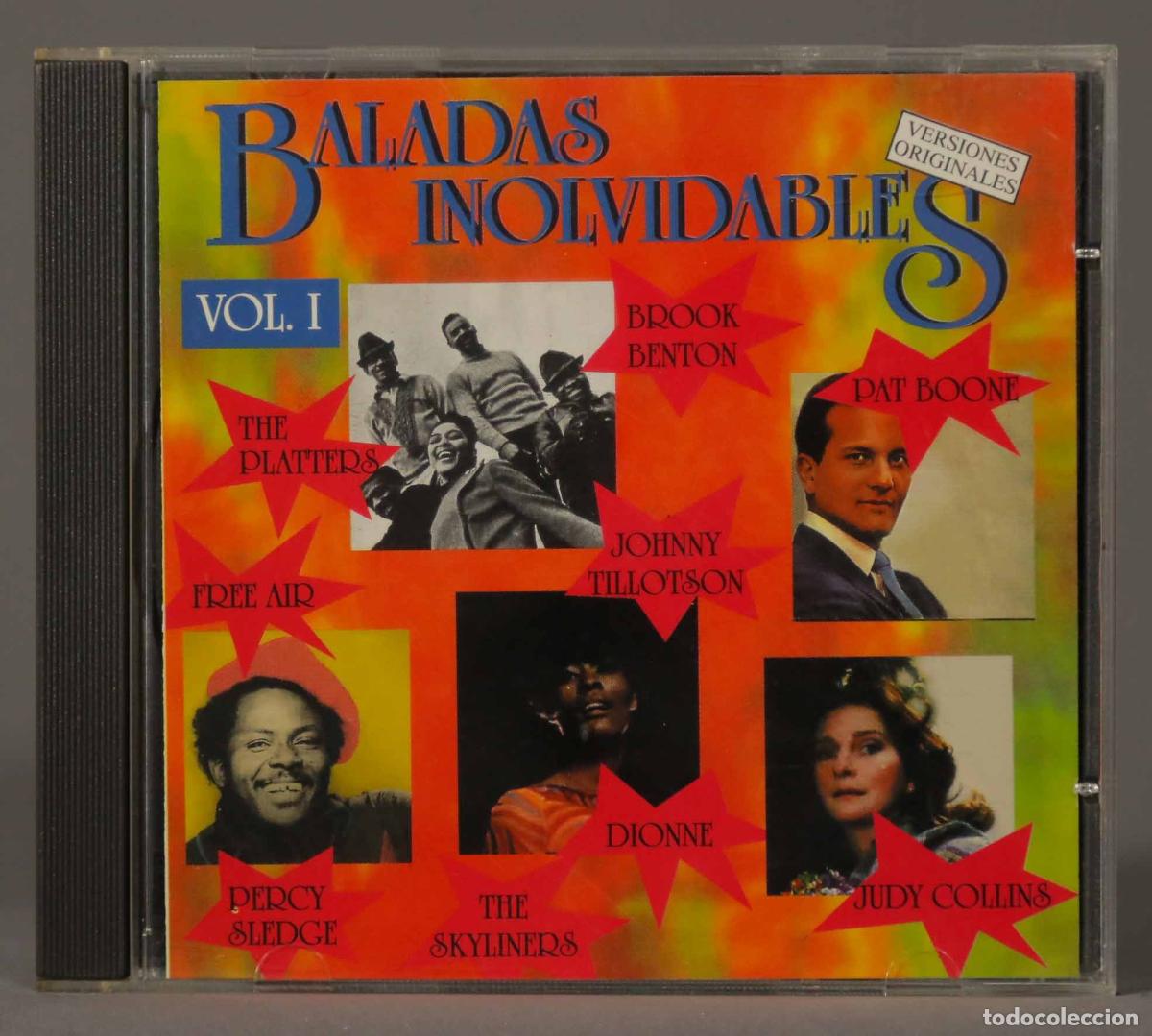 CDs de m&uacute;sica: CD. BALADAS INOLVIDABLES. VOL 1 - Foto 1