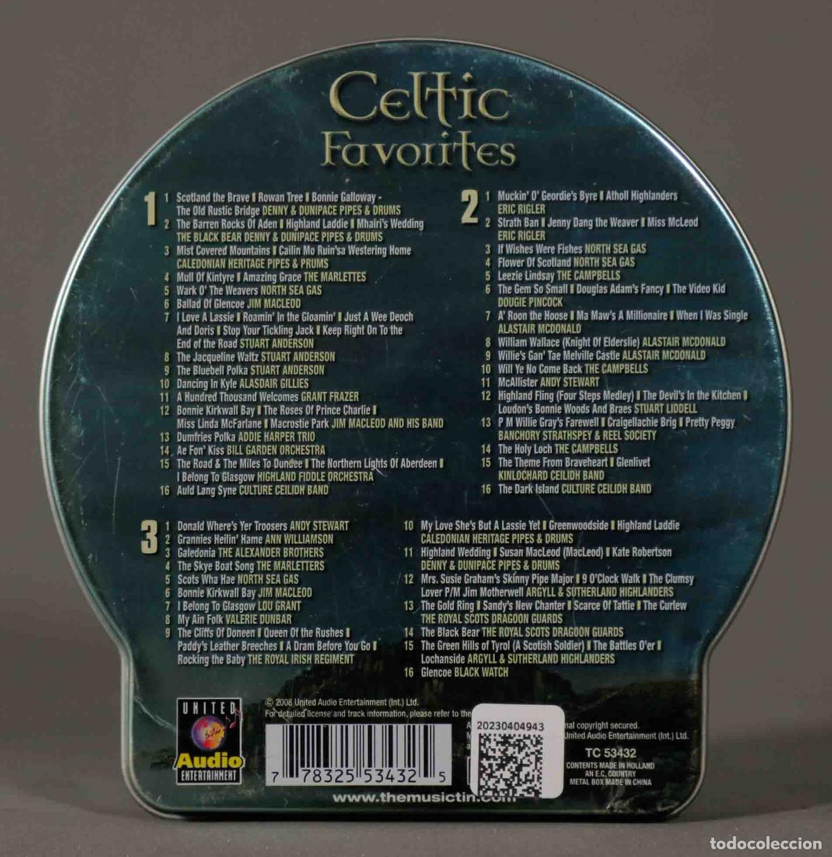 CDs de m&uacute;sica: 3 CD. CELTIC FAVORITES - Foto 2