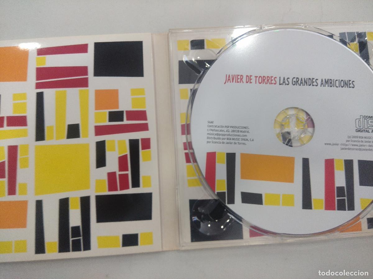 CDs de m&uacute;sica: JAVIER DE TORRES/LAS GRANDES AMBICIONES/CD DIGIPACK. - Foto 2