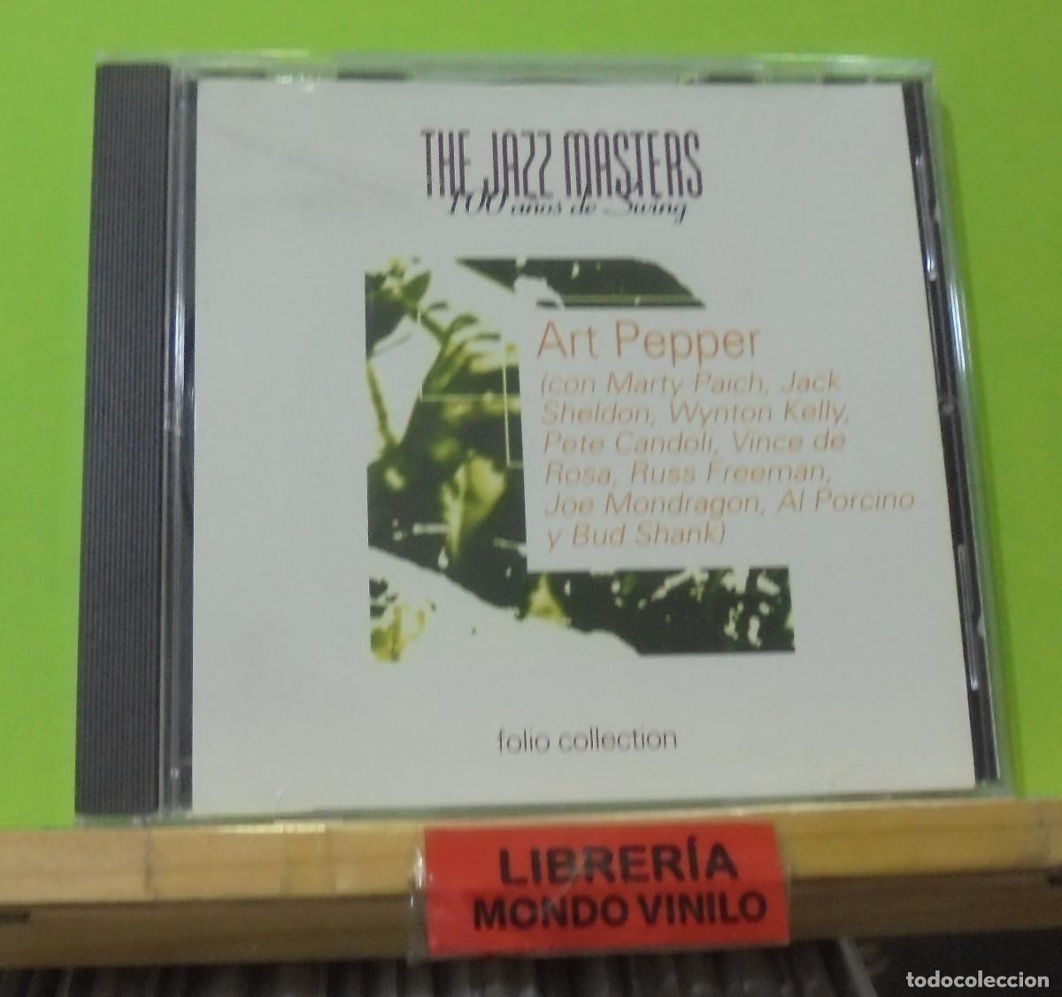 CDs de m&uacute;sica: Art Pepper. The Jazz Masters -- CD - Foto 1
