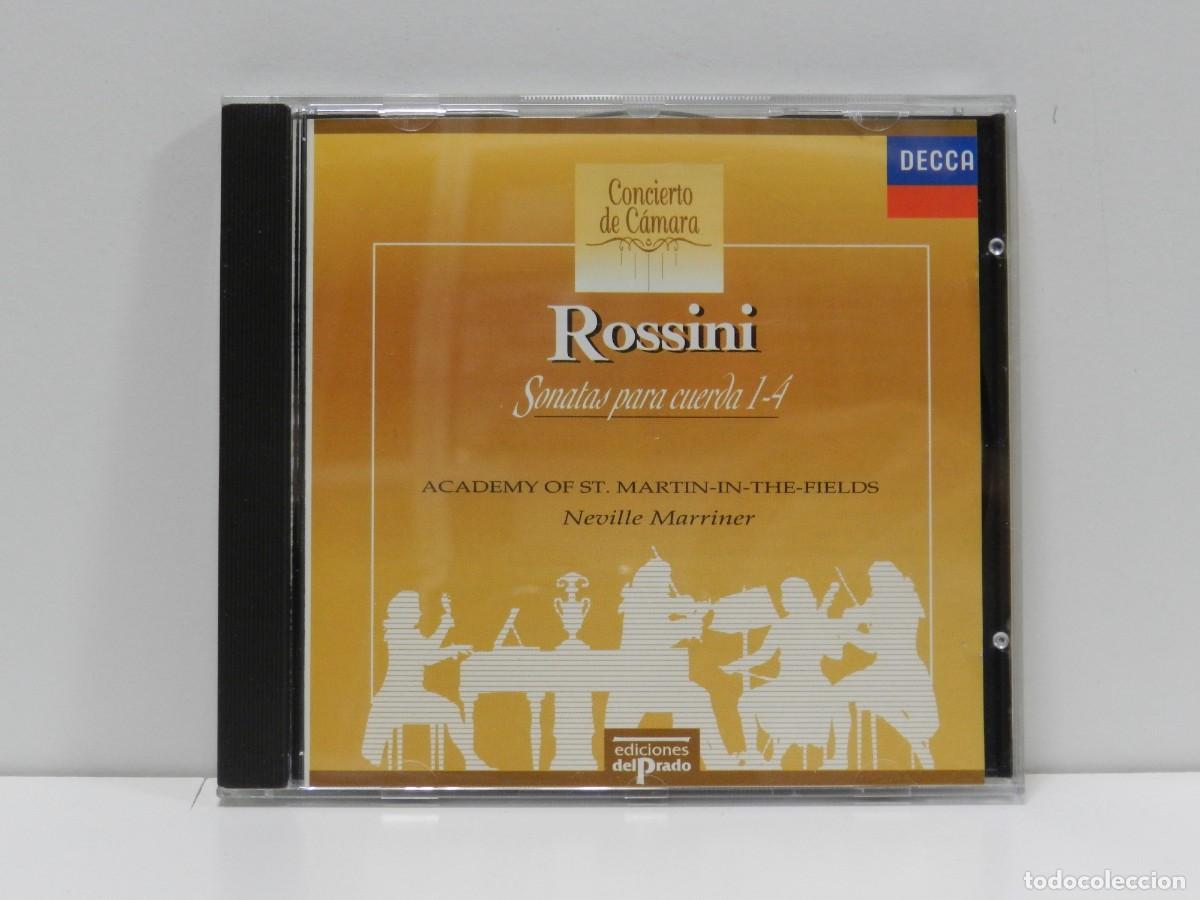 CDs de m&uacute;sica: DISCO CD. Rossini - Sonatas Para Cuerda 1-4. COMPACT DISC. - Foto 1