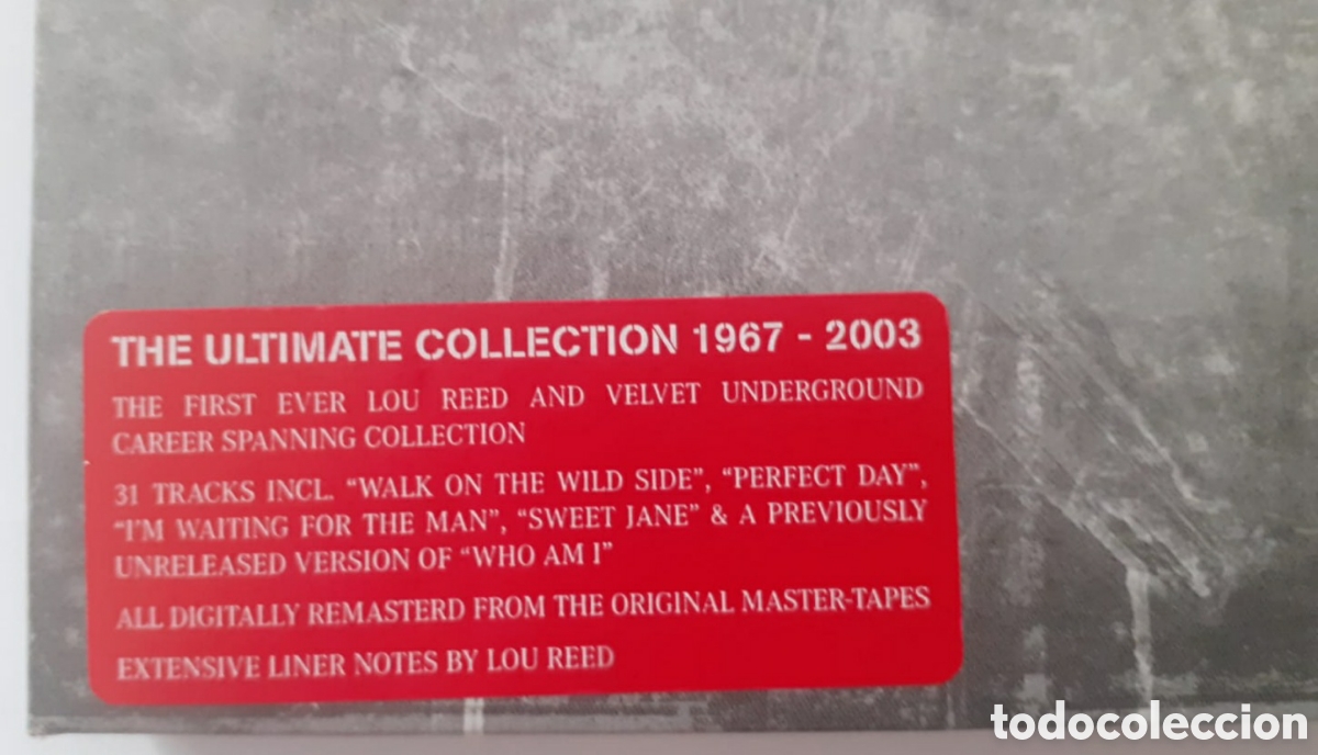 CDs de m&uacute;sica: LOU REED - NYC MAN - 2 CD ULTIMATE COLLECTION - Foto 2